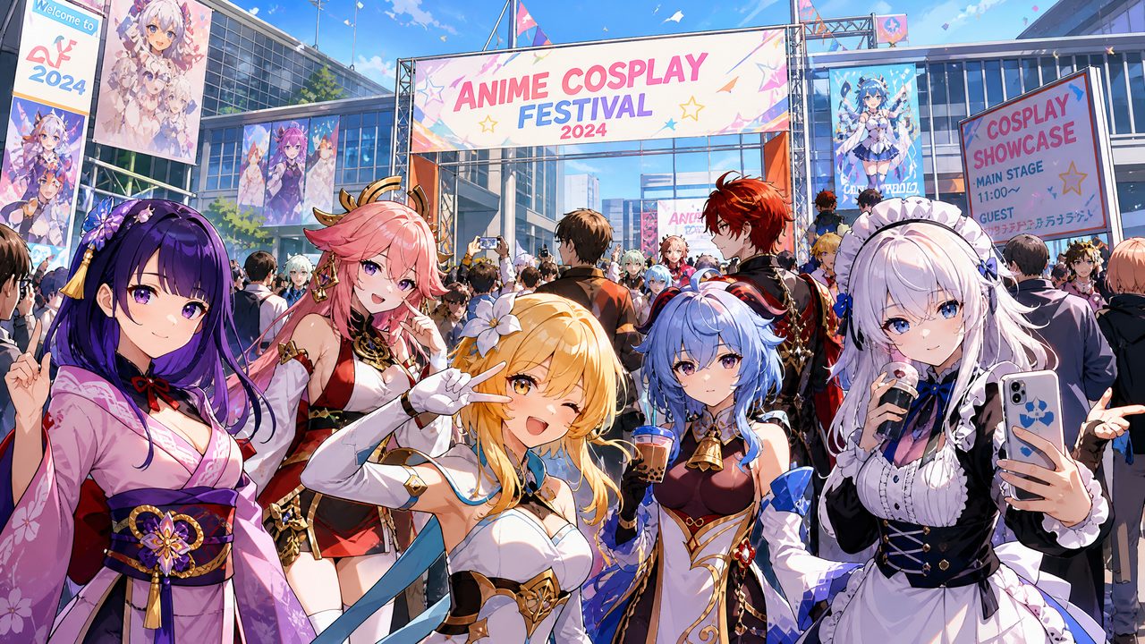青柠视频-漫展cosplay纪实